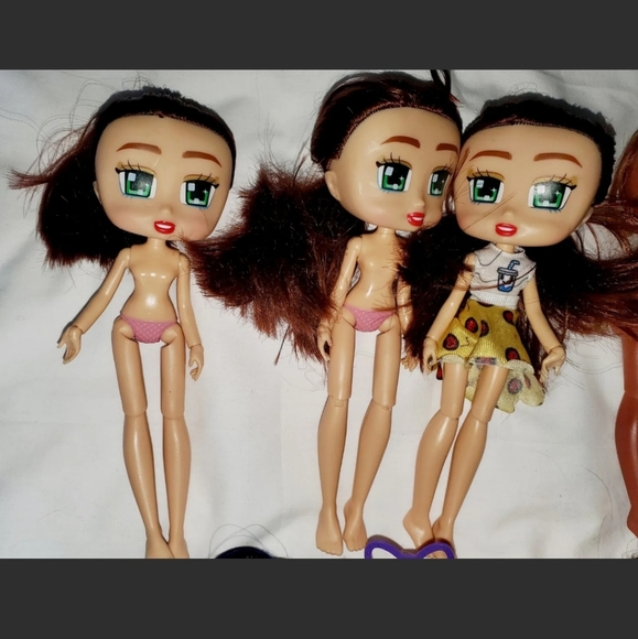 :* 13 used Boxy Girls Doll Lot of nude in good condition read description boxie - Picture 3 of 16